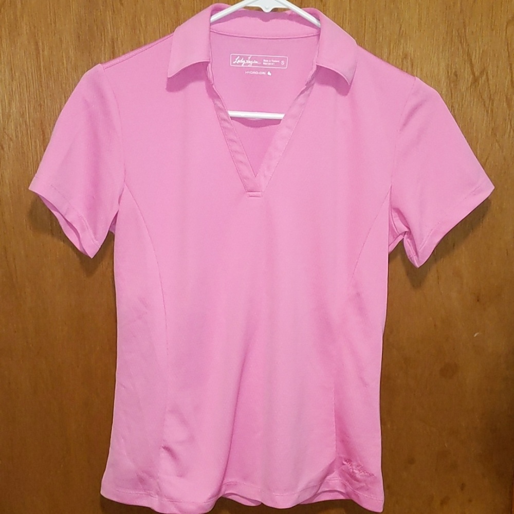 Pink Lady Hagen size small golf top